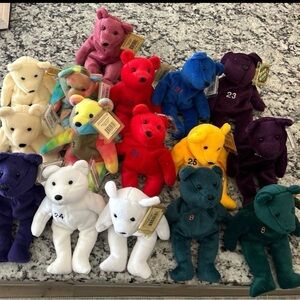 Salvino’s Bamm Beano’s Baseball Bears Lot/Set of 16 mint condition